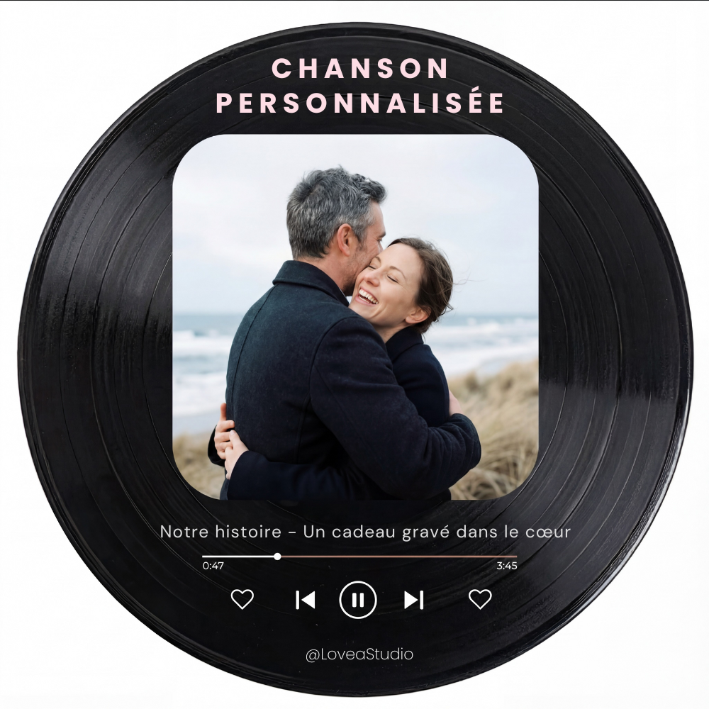 Chanson personnalisée MP3 - Votre histoire en musique