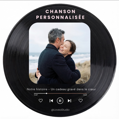 Chanson personnalisée MP3 - Votre histoire en musique